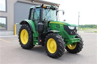 2016 JOHN DEERE 6130M MFWD TRACTOR - 2086HRS