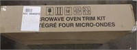 Whirlpool microwave oven trim kit