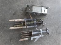3 Metal small animal traps - Havahart 10'L