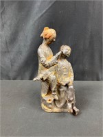 Comical Chinese Couple- Cast Iron