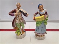 Victorian Era Musician Figures From Occupied Japan
