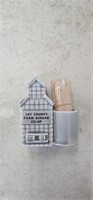 Jay County Farm Bureau Co-op toothpick holder