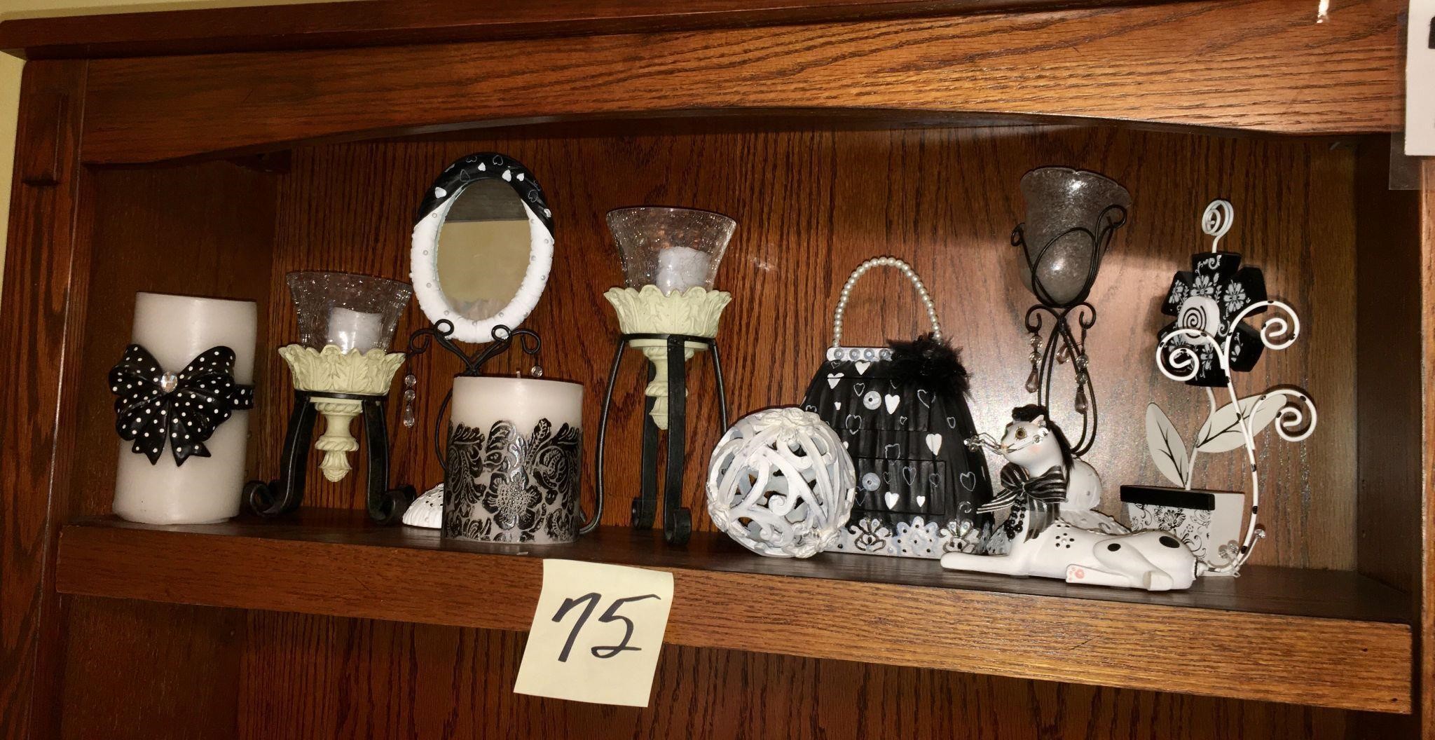 Black & White Decor Lot