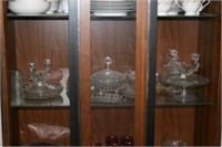 Selection of Clear Glass & Crystal Items