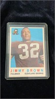 1959 Topps Jimmy Brown Football Card