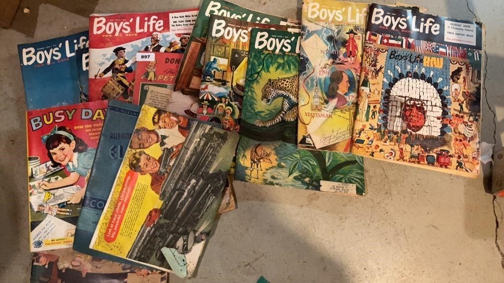 Boys life magazines