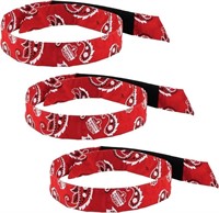 Ergodyne Evaporative Cooling Bandana Headband Red