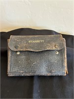 Vintage Starrett Tool Set Original Leather Case