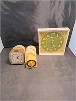 Wall Clock, Desk Clocks, & Kitchen Timers
