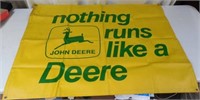 JD "Nothing Runs Like a Deere" Banner
