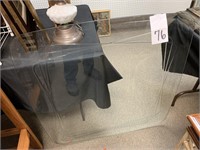 GLASS TABLE TOP ONLY - 36 X 36 “