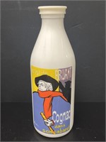 Italian Aristide Bruant Milk Bottle