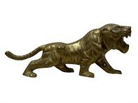 Brass Tiger Figure
