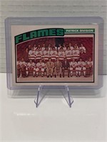 Atlanta Flames 76/77 Team Checklist NRMINT+