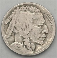 1923 S 
Buffalo Nickel, Rare Date