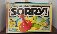 Vtg Sorry game. Complete. Box is damaged.