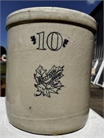 WESTERN STONEWARE CO. 10 GALLON CROCK