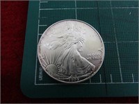 (1) US Coin. Silver Eagle coin.