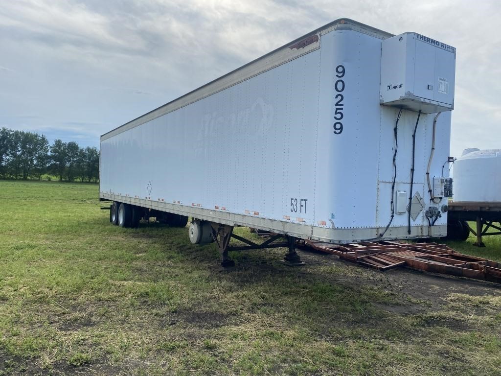 53' great dane STORAGE trailer.  NO TOD