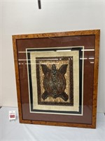 Framed Turtle Picture