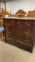 Antique Ford drawer chest on wheels
