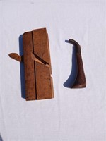 Antique Spoke Plane and Scraper tool