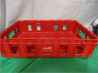 Red Plastic Coca-Cola Crate