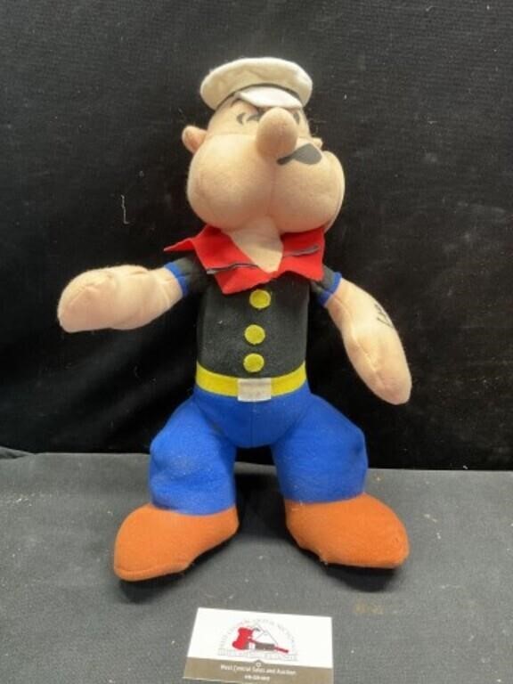 Popeye Stuffed Figure