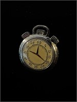Vintage stop watch pin