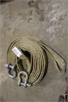 6" x 50' Tow Strap w/ Clevis
