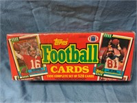 Unopened Topps 1990 football cards