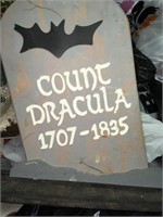 Count Dracula 1707 -1835 , 20” X20”