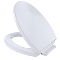 SoftClose Elongated Toilet Seat - Cotton White