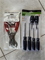 SNAP RING PLIER AND 6PC SCREWDRIVER SET