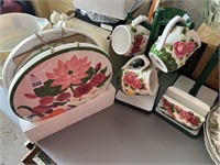 Pink Rose Dishes