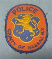 Vintage Nassau County policeman's patch