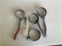 Oil filter wrenches