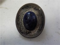 Sterling & stone pin