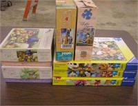 Lot Of 300-1000 Piece Jigsaw Puzzles