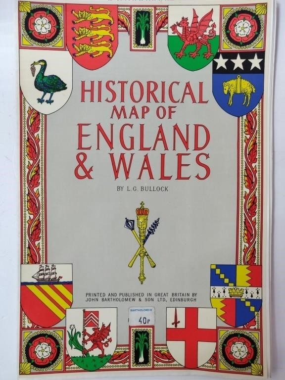 Historical Map of England & Wales