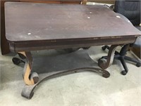 Library Table 29 1/2x29x48
