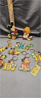 LOT of  Vintage Disney Mickey & Minnie Mouse Key