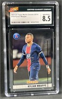 2021-22 Kylian Mbappe Topps Merlin Chrome CGC