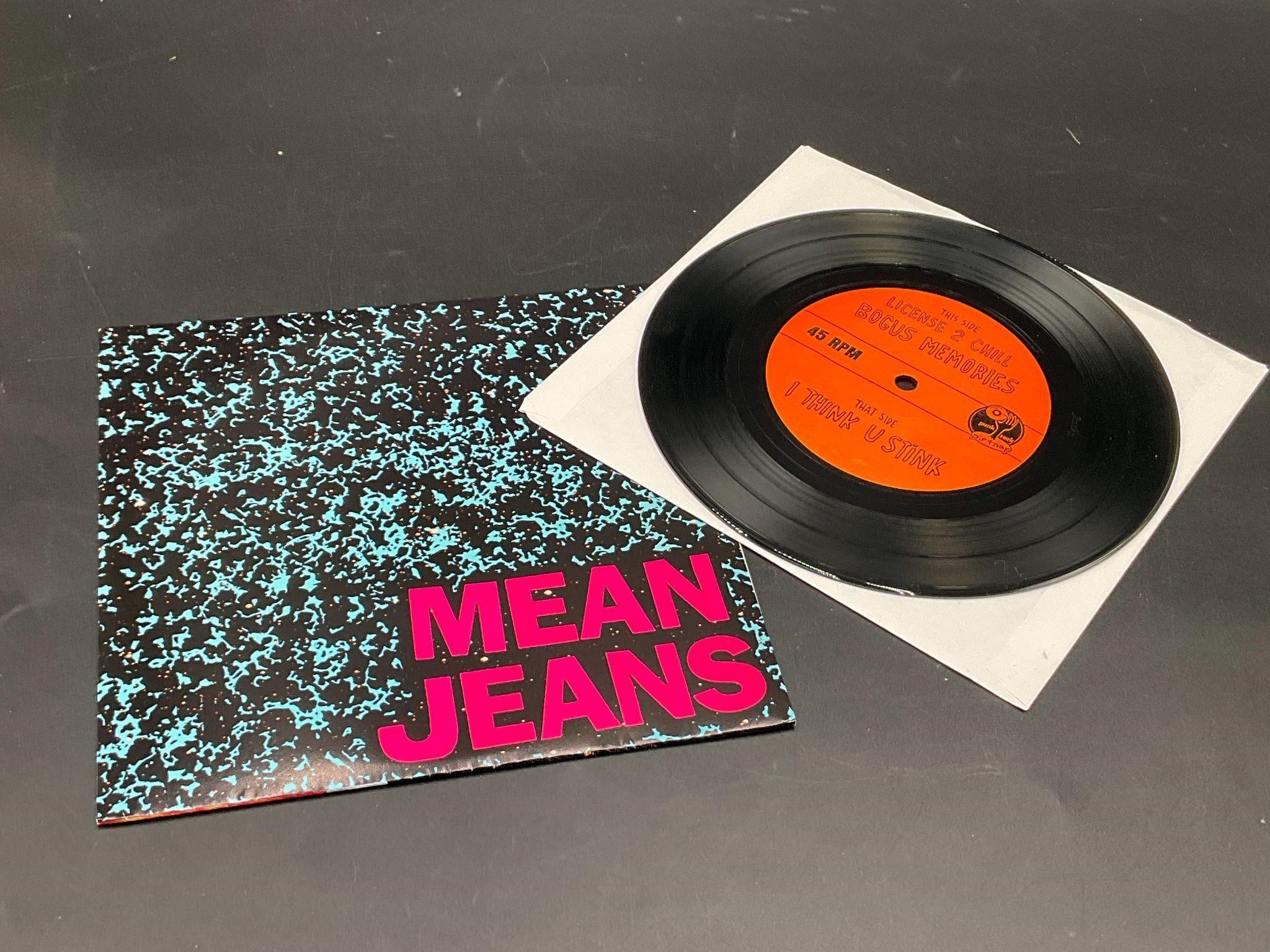 2009 Mean Jeans "Licensed 2 Chill" Punk 7" Single