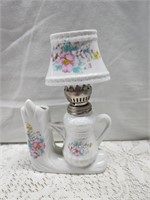 Mini Ceramic Oil Lamp with Toothpick Holder