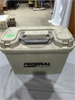 Federal ammunition, bullet box