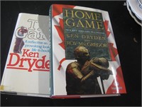 KEN DRYDEN AUTOGRAPHED BOOK Home Game + The Game
