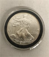 AMERICAN SILVER EAGLE 1 OZ FINE SILVER