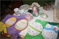 Easter decor lot