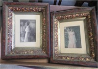 Pair of Framed Portraits